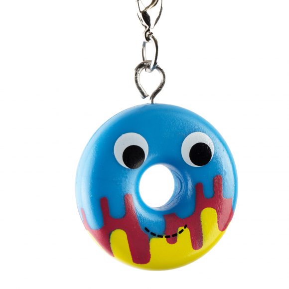 Kidrobot x Yummy World Attack of the Donuts Keychains