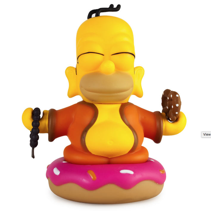 Kidrobot-x-The-Simpsons-Homer-Buddha