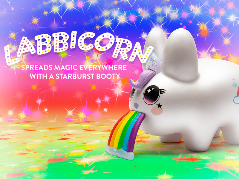 Kidrobot x Frank Kozik Labbicorn