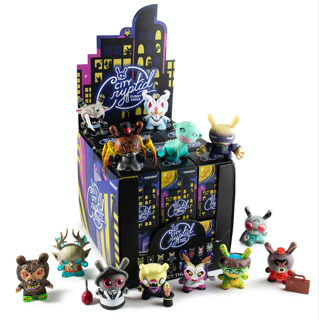 Kidrobot x City Cryptid Dunny Mini Series