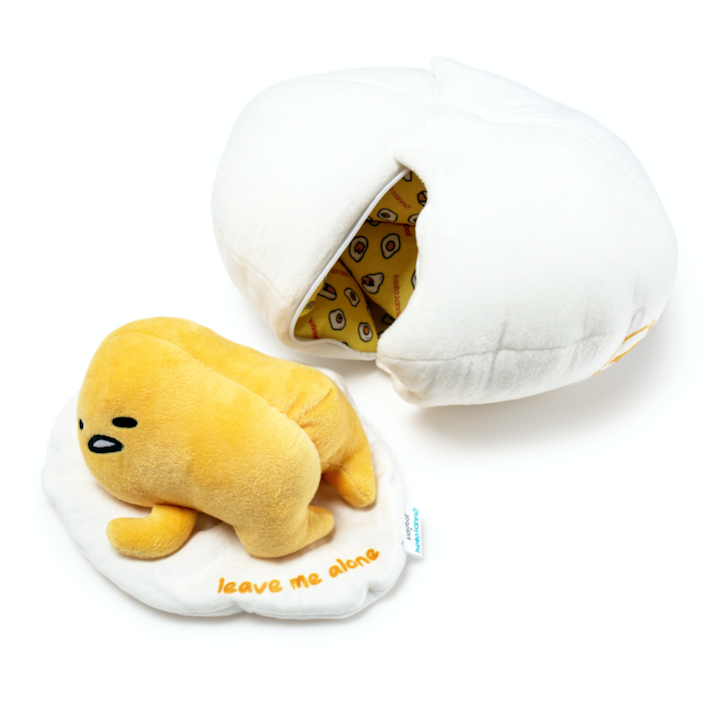 Kidrobot x Hello Sanrio Gudetama Lazy Egg Plush3