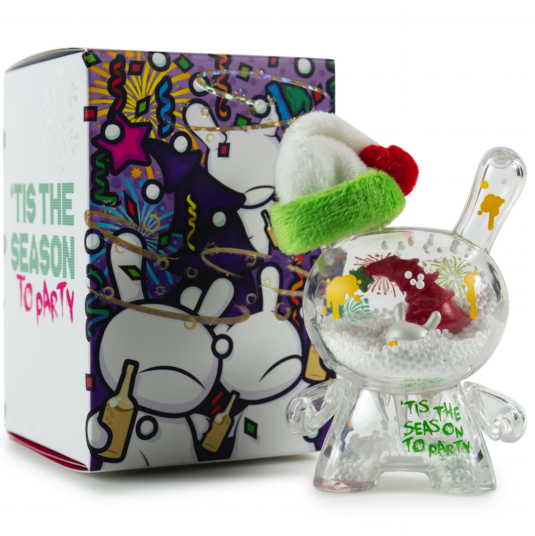 Kidrobot 3" Holiday Dunny by JEC package