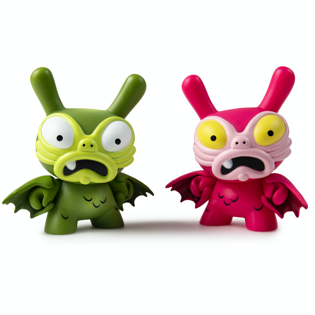 Kidrobot x Clutter Kaiju Dunny Mini Series baby G