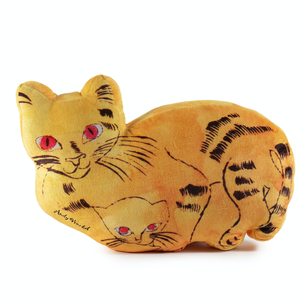 Kidrobot x Andy Warhol Cat Plush Pillows