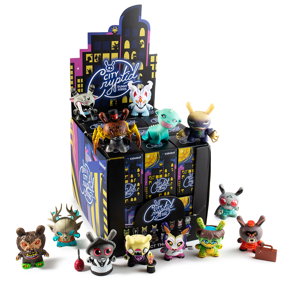 Kidrobot City Cryptid Dunny Mini Series