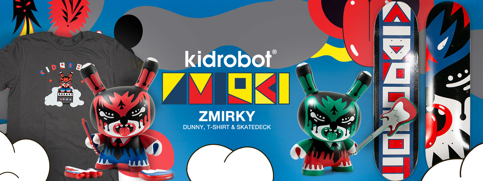 Zmirky 5" Dunny Artist Capsule by Roman Klonek and Kidrobot