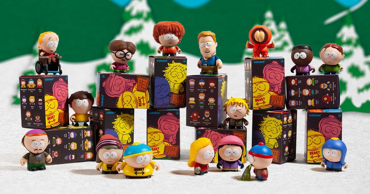 kidrobot south park figures