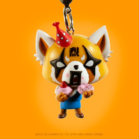 Sanrio Aggretsuko Micrófono Y Plantilla Accesorio de Disfraz Kit