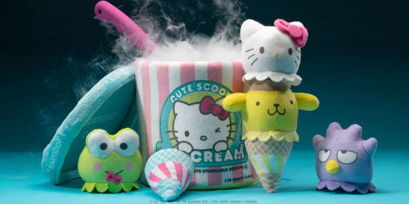 Kidrobot Hello Sanrio Ice Cream Scoops Medium Plush