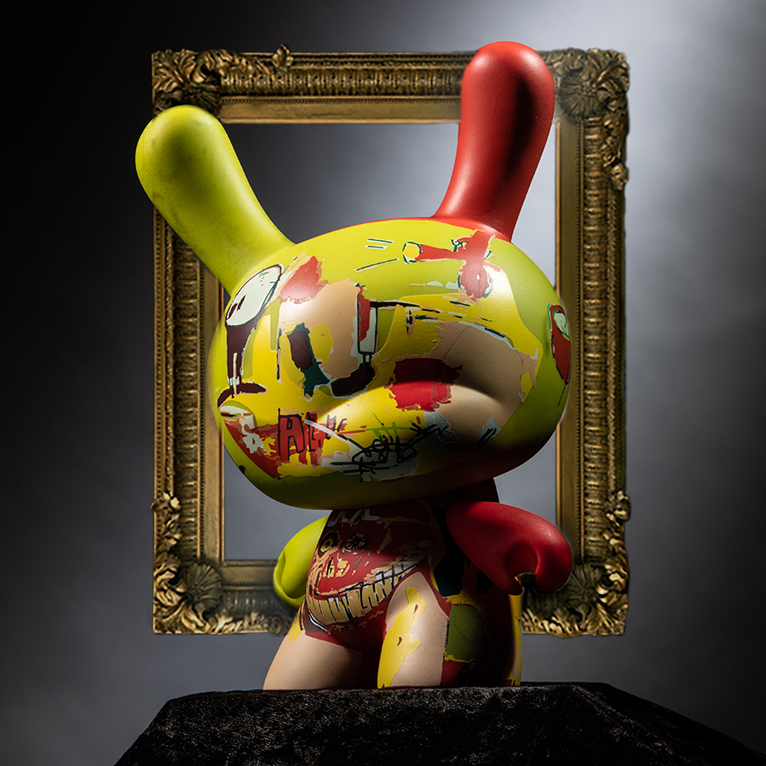 Kidrobot x Jean-Michel Basquiat 8-Inch Masterpiece Dunny - Wine of Babylon