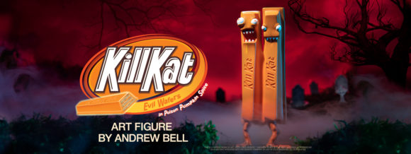 Kill Kat - Pumpkin Spice Edition 6" Art Figure by Andrew Bell