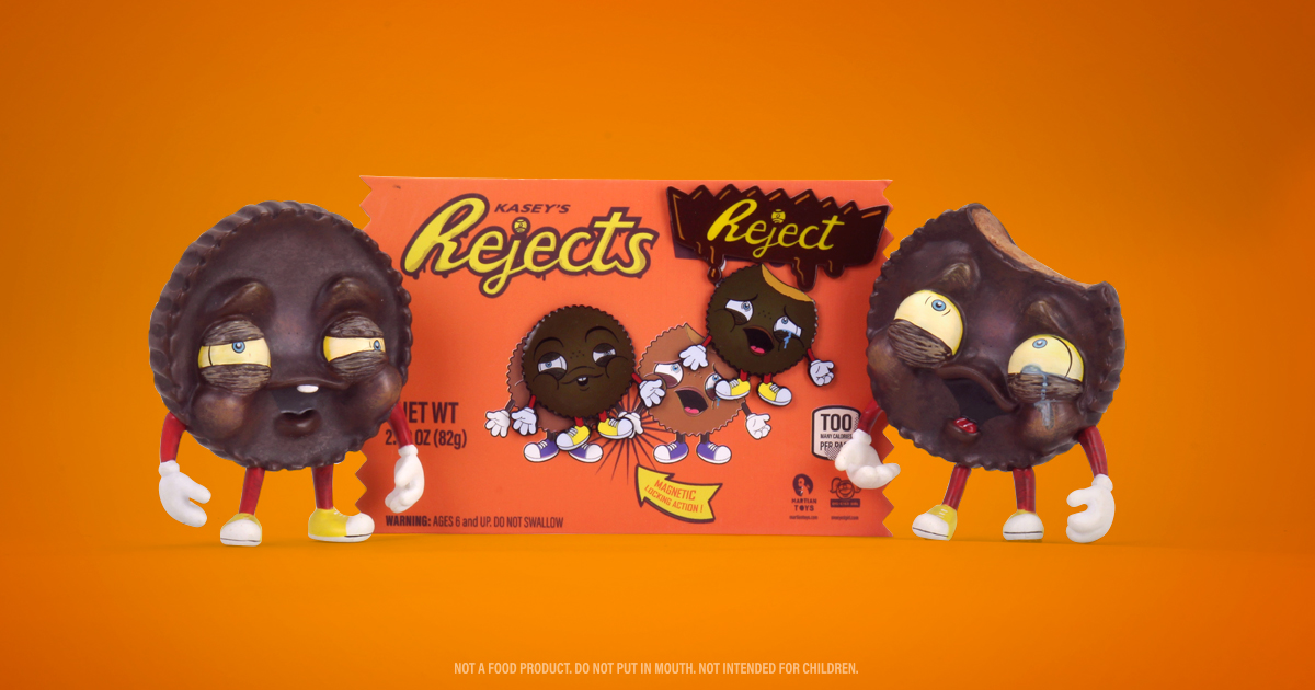 Rejects Art Toy Figures by One-Eyed Girl