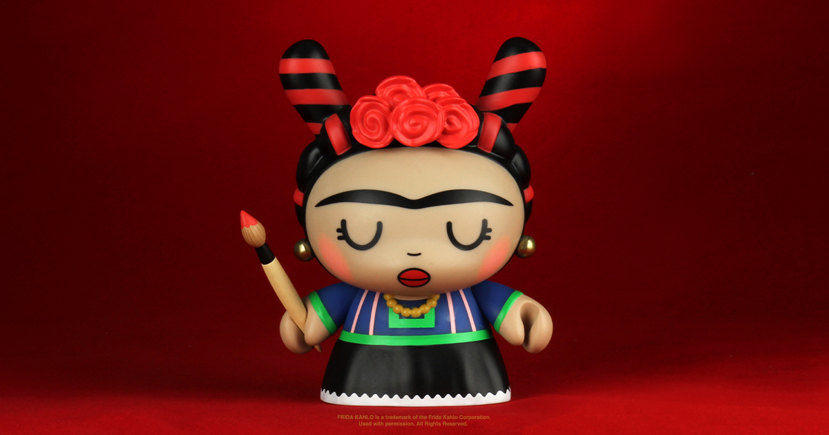 Limited Edition Frida Kahlo 5" Dunny drops January 28th at 10am MT