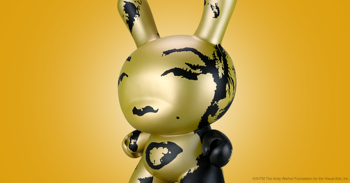 Andy Warhol Gold Marilyn 20" Dunny