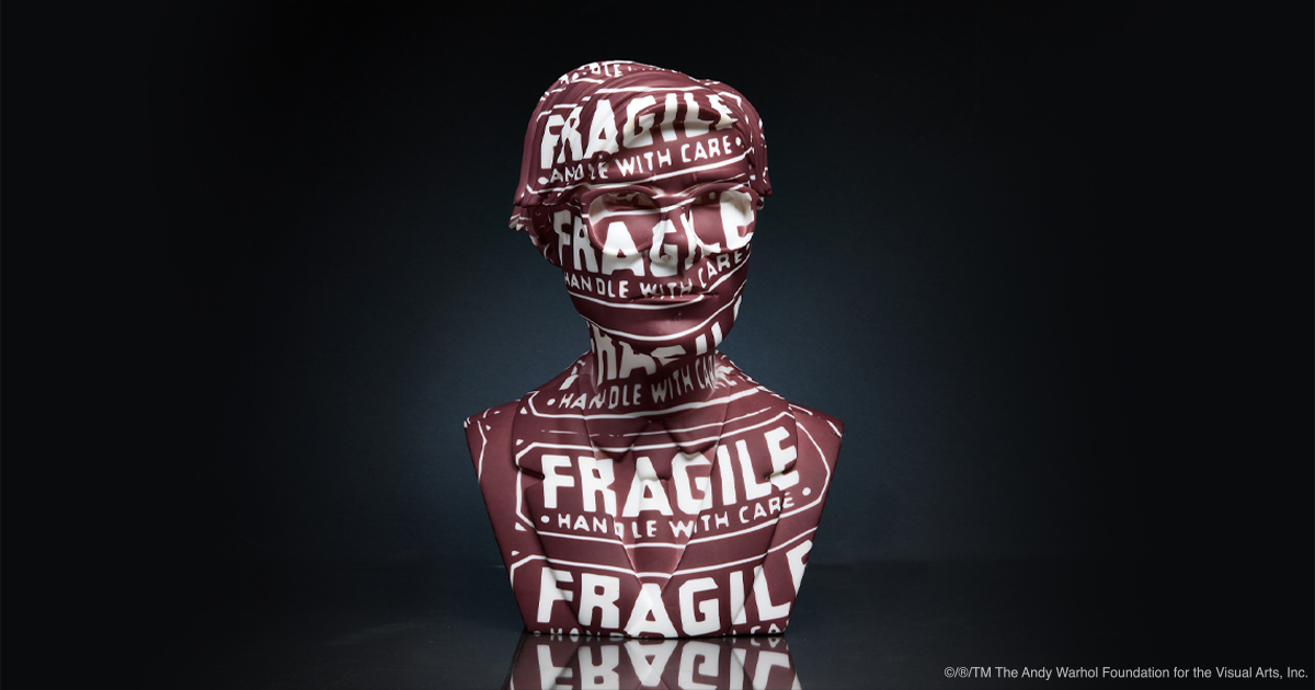 Andy Warhol Fragile Bust