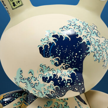 Make waves with the NEW 20” Dunny from Kidrobot x The Met – The Great Wave